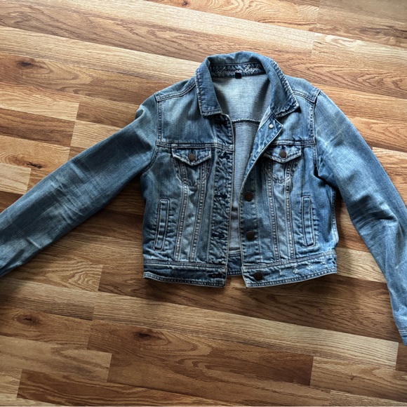 American Eagle Outfitters Jackets & Blazers - American Eagle Outfitters Light Blue Denim Jacket
